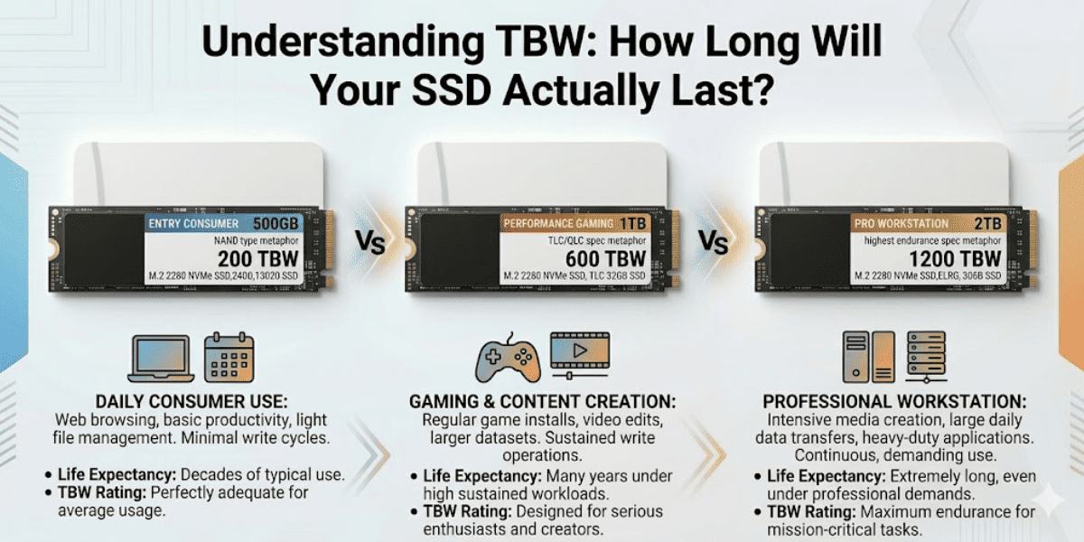 Understanding TBW: How Long Will Your SSD Actually Last?